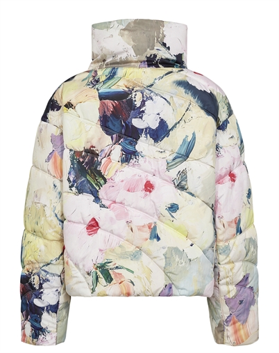 Nümph - NUDagmar Short Puffer Jakke - Pink Lady 